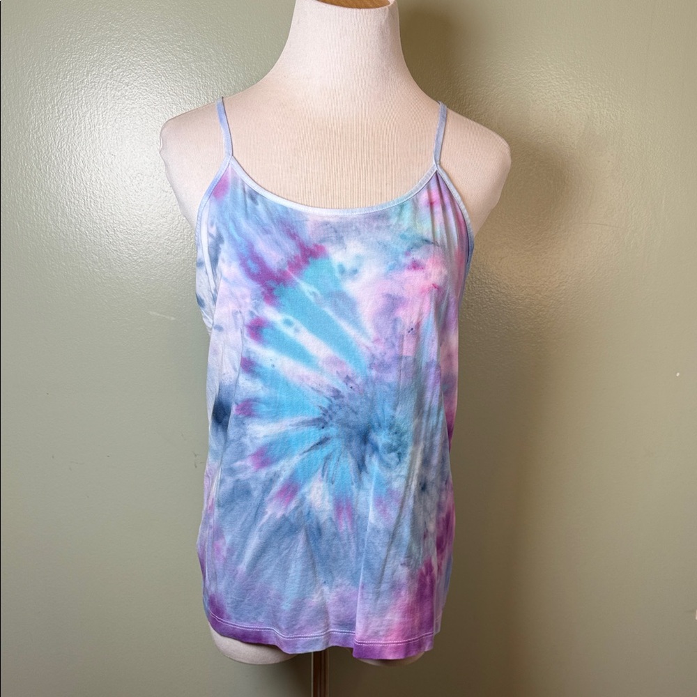 Tie-Dye Spaghetti Strap Top
